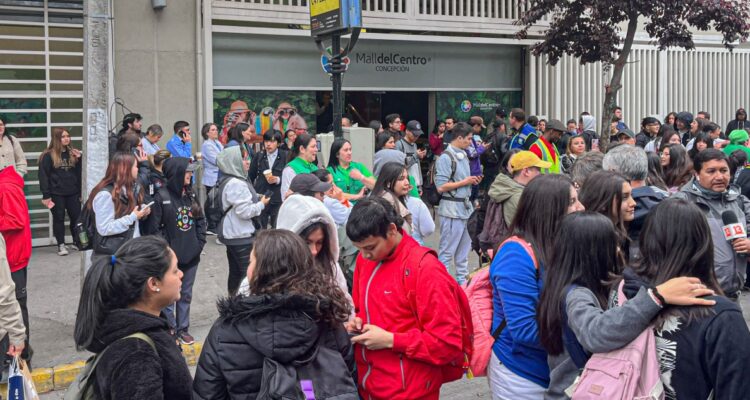 MALL DEL CENTRO CONCEPCIÓN DETONACIONES