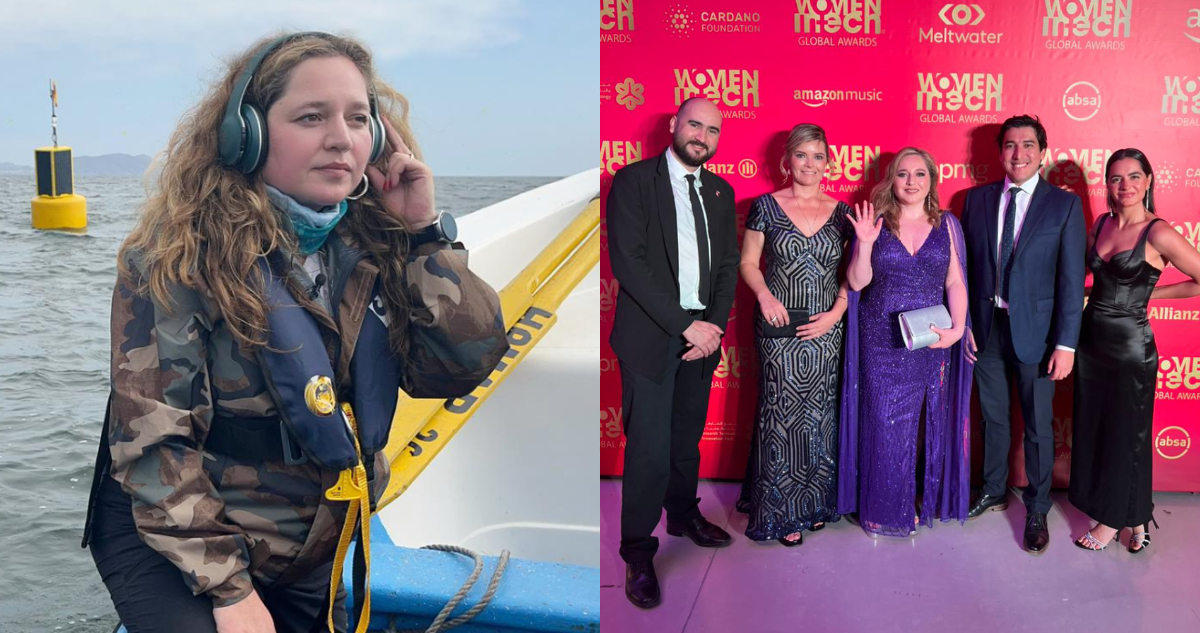 Bióloga chilena Marcela Ruiz ganó premio mundial en Women In Tech 2023: “Estoy muy contenta”