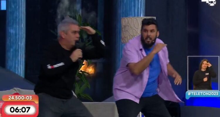 Marcelo Coronel Valverde en la Teletón 2024 rutina
