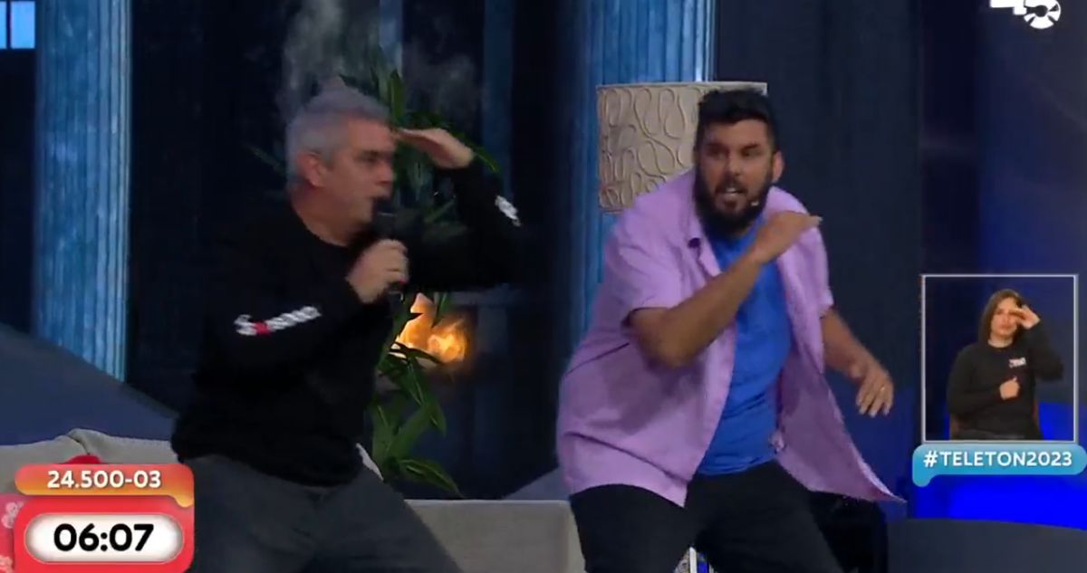 Marcelo Coronel Valverde en la Teletón 2024 rutina