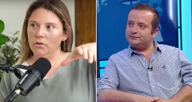 María José Quiroz y Toto Acuña