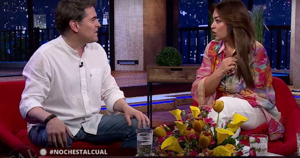 Marlen Olivari molesta con Sebastián Jiménez