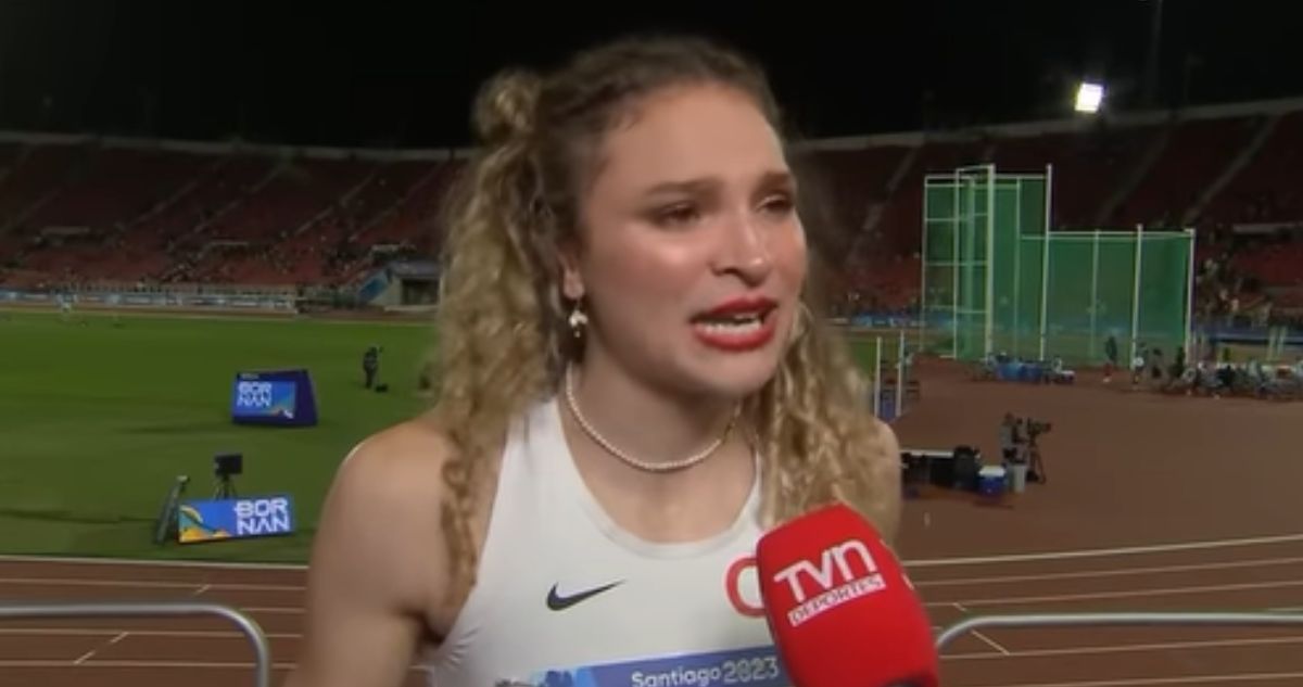 Martina Weil y sus quejas apenas terminada la carrera del 4×400 por lío entre entrenadores
