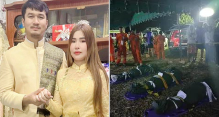 Matrimonio termina en masacre en Tailandia