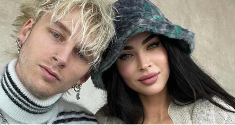 Megan Fox y Machine Gun Kelly en fotografía cargada a su instagram