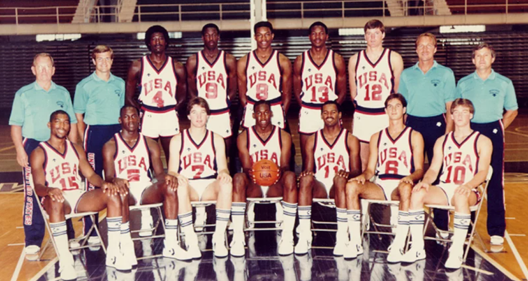 Michael Jordan en el Team USA en Juegos Panamericanos de Caracas 1983
