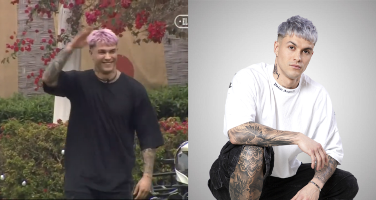 Nicolás Solabarrieta en su ingreso a Tierra Brava