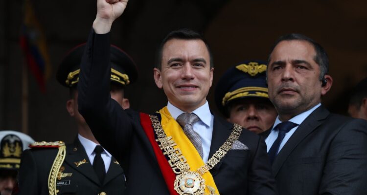 Noboa asume presidencia de Ecuador por solo un año y medio: desafíos son desempleo y violencia