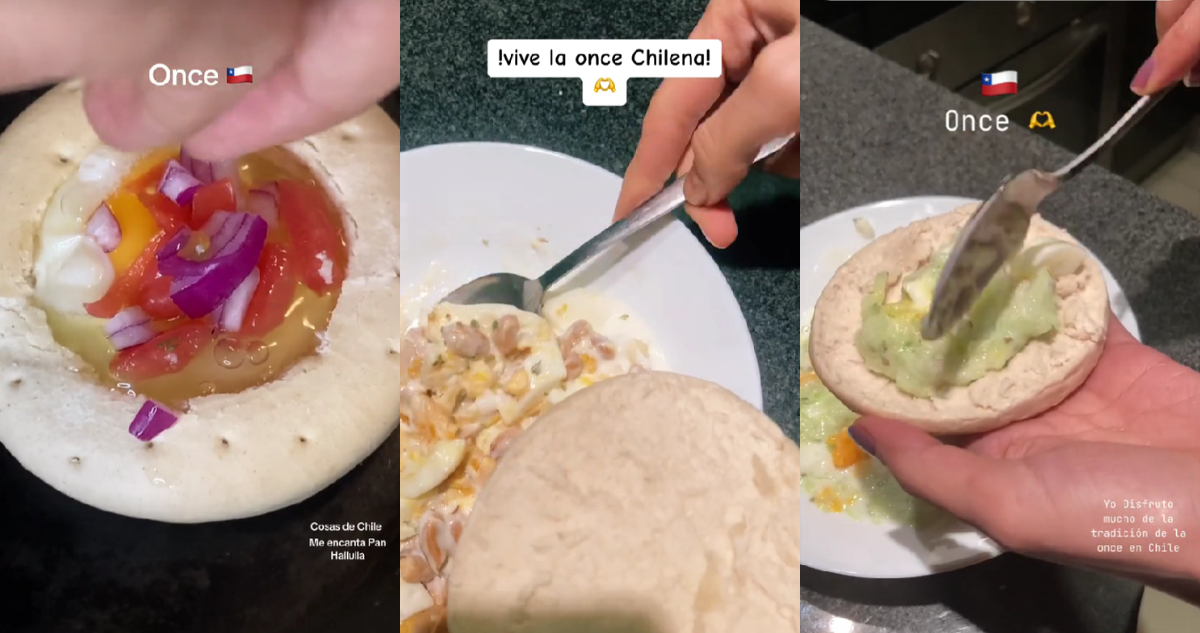 Particulares forma de preparación de once de influencer