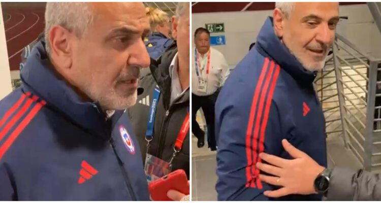 Pablo Milad tras el partido de La Roja Femenina