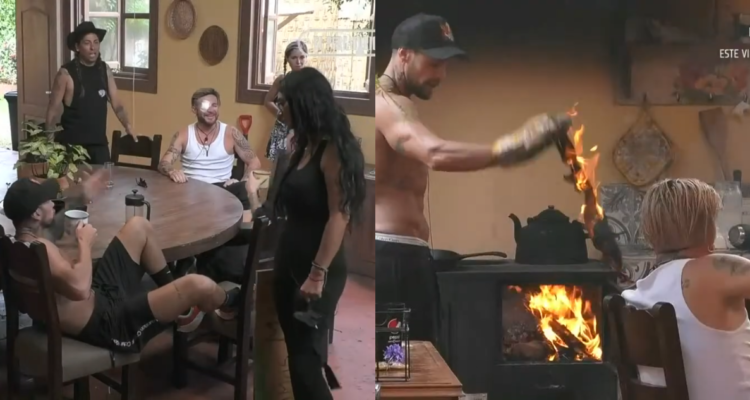 Pamela Díaz, Luis Mateucci y Botota en Tierra Brava