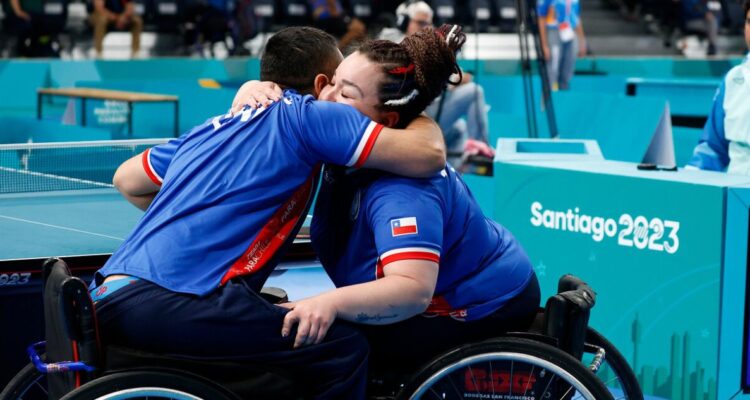 Parapanamericanos: Tamara Leonelli y Maximiliano Rodriguez avanzan a semifinales del dobles mixto