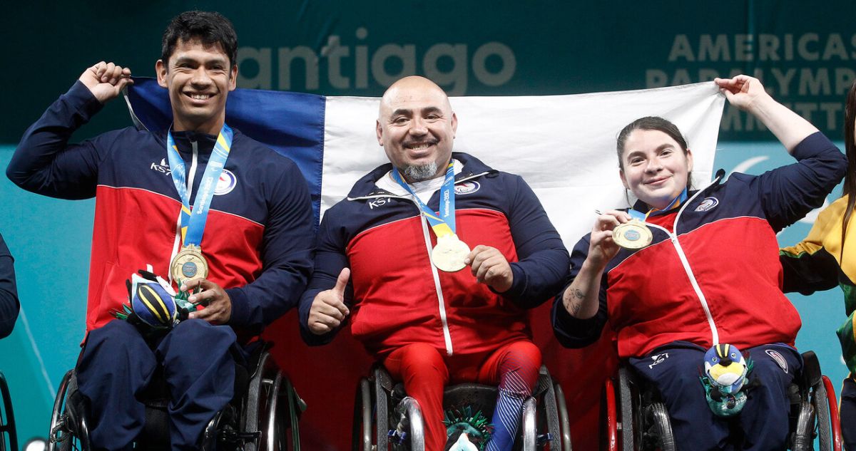 Chile se quedó con su undécimo oro en los Parapanamericanos de la mano del Powerlifting