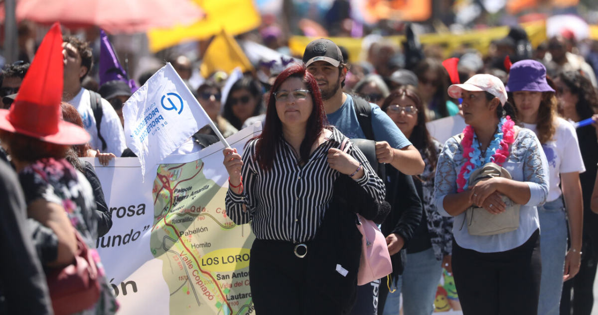 Paro de profesores en Atacama supera los 60 días