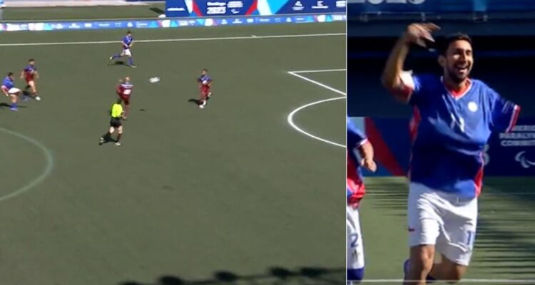 Patricio Saavedra, el capitán de Chile y un golazo en los Parapanamericanos