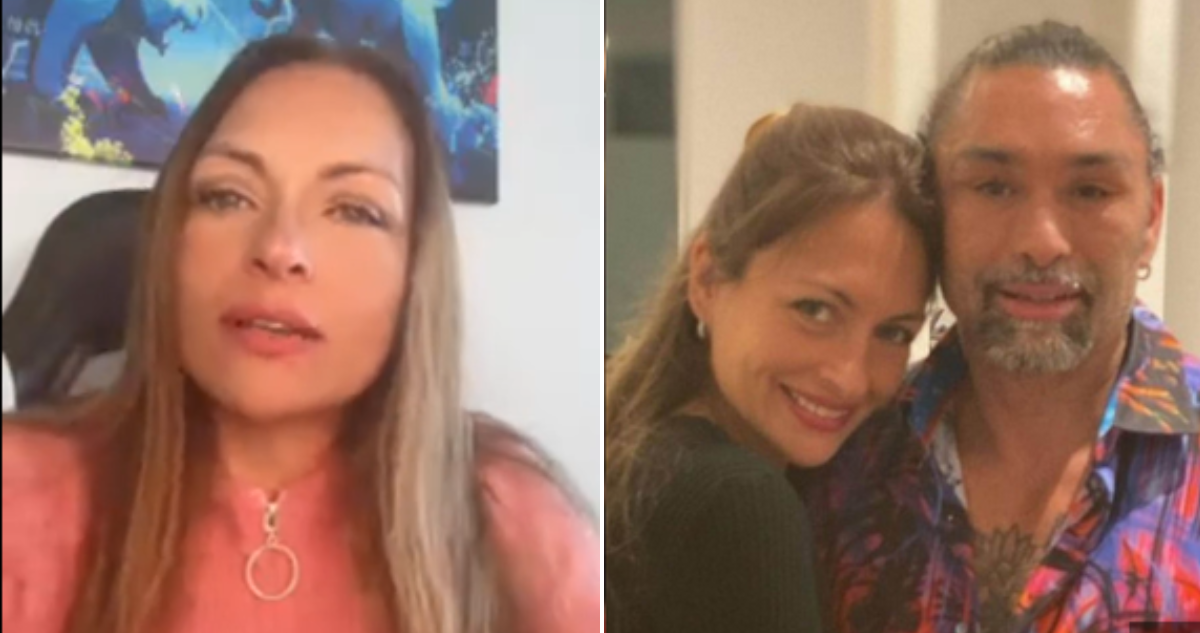 Paula Pavic y Marcelo Ríos