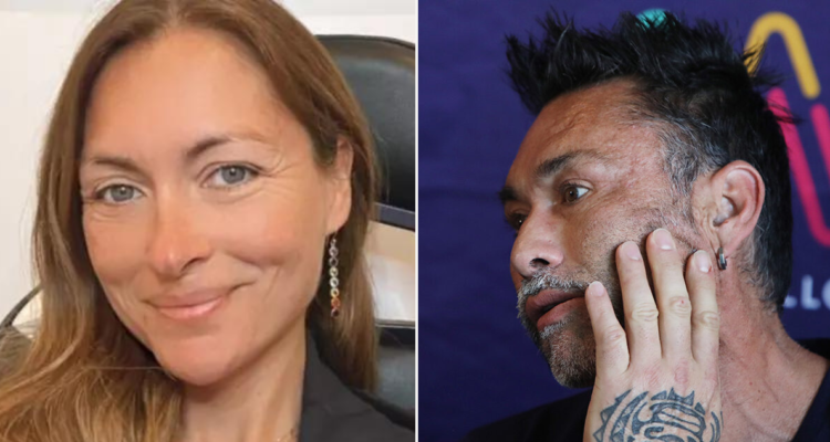 Paula Pavic y Marcelo Ríos