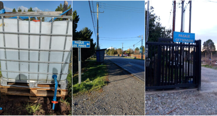 crisis de agua potable en sectores rurales de puerto montt aljibes