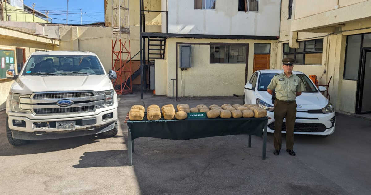 Prisión preventiva para banda de extranjeros narcotraficantes en región de Antofagasta