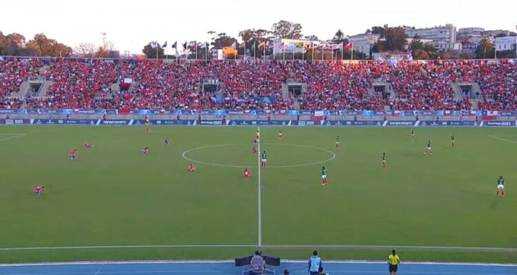 protesta de La Roja femenina Santiago 2023