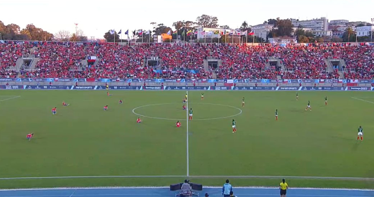 protesta de La Roja femenina Santiago 2023