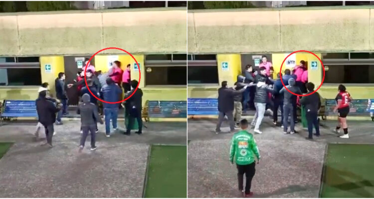 registran brutal ataque a arbitros tras partido de futbol en temuco
