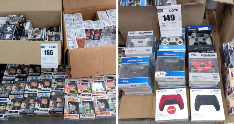 Lote para rematar de Microplay con Funko y controles