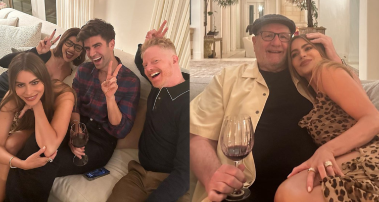 Sofía Vergara comparte fotos de la primera reunión del cast de “Modern Family” : hubo sólo un ausente