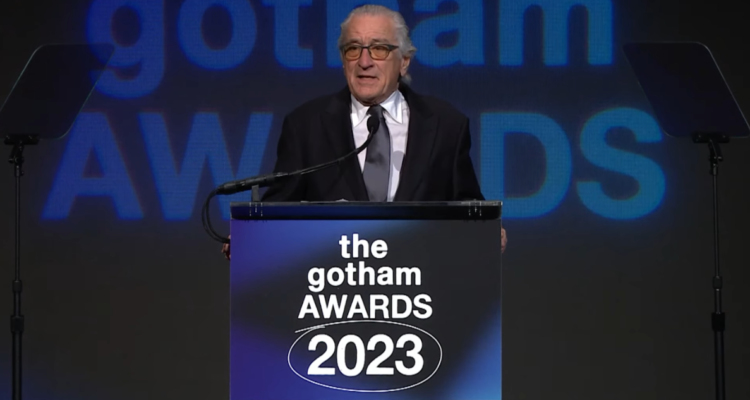 Robert de Niro en ceremonia de los Gotham Awards