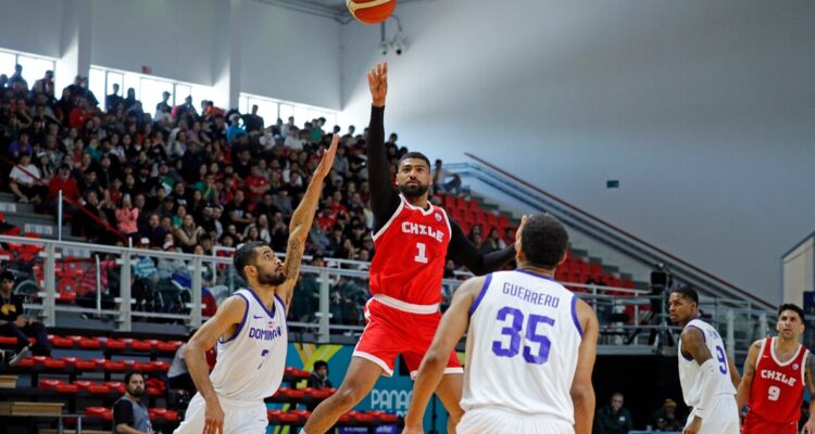 Chile acabó quinto en el Baloncesto de Santiago 2023.