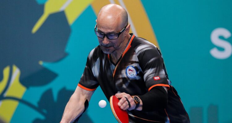 Cristian Dettoni ganó bronce en los Parapanamericanos de Santiago 2023.