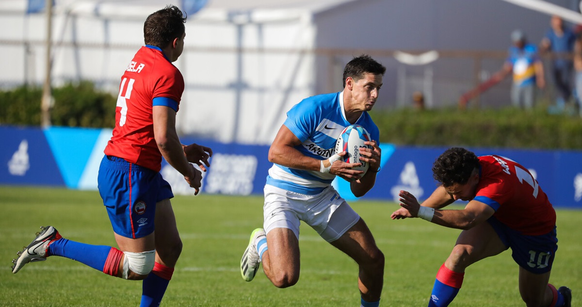 Chile perdió con Argentina en final del Rugby Seven de Santiago 2023.