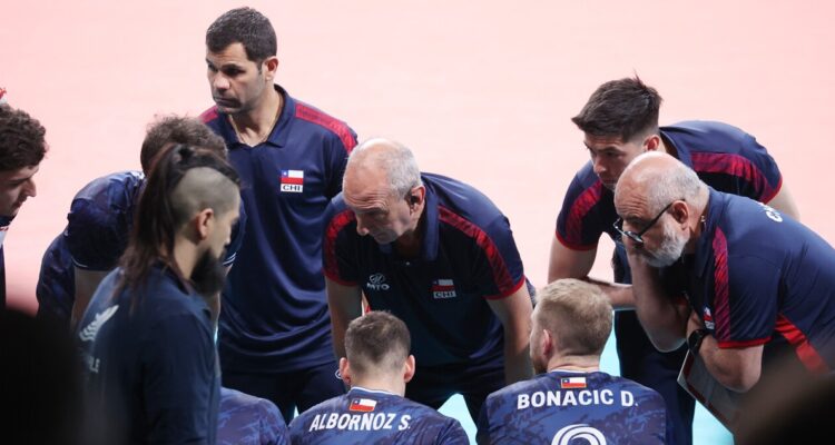 Chile cayó ante Colombia en el Voleibol de Santiago 2023.
