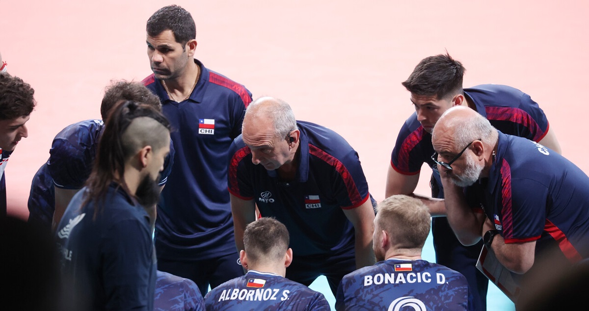 Chile cayó ante Colombia en el Voleibol de Santiago 2023.