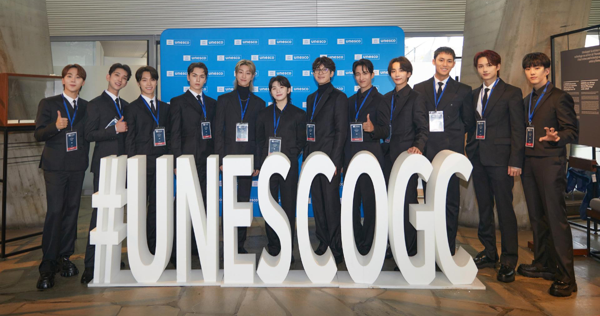 Seventeen hace historia en la Unesco como el primer artista de K-pop invitado al Foro de la Juventud