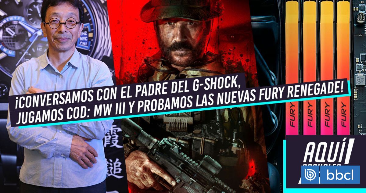 Conversamos con el padre del G Shock jugamos COD MW III y