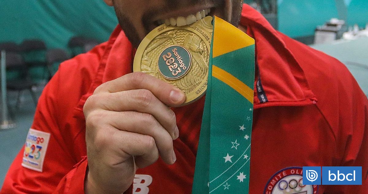 All the medals won by the Chilean team at the 2023 Pan American Games