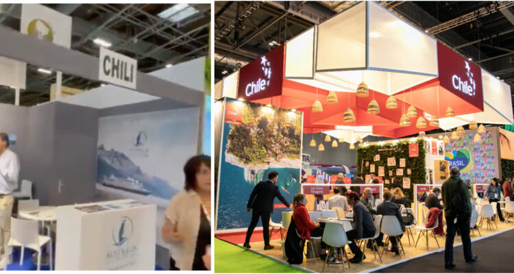 Tras lucir “pobre y chico” en París, Chile gana premio al mejor stand en feria turística de Londres