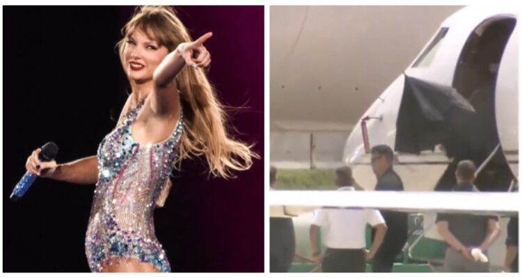 Taylor Swift ya está en Argentina: llegó sin mostrar su rostro y bajo estricto operativo de seguridad