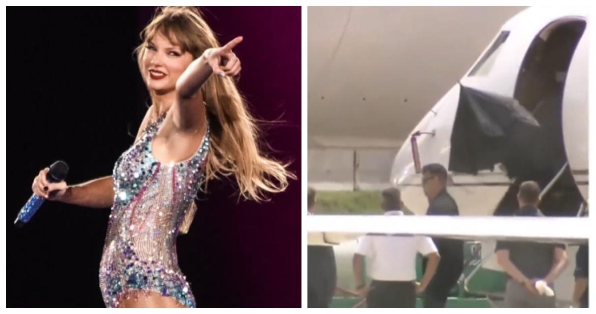 Taylor Swift ya está en Argentina: llegó sin mostrar su rostro y bajo estricto operativo de seguridad