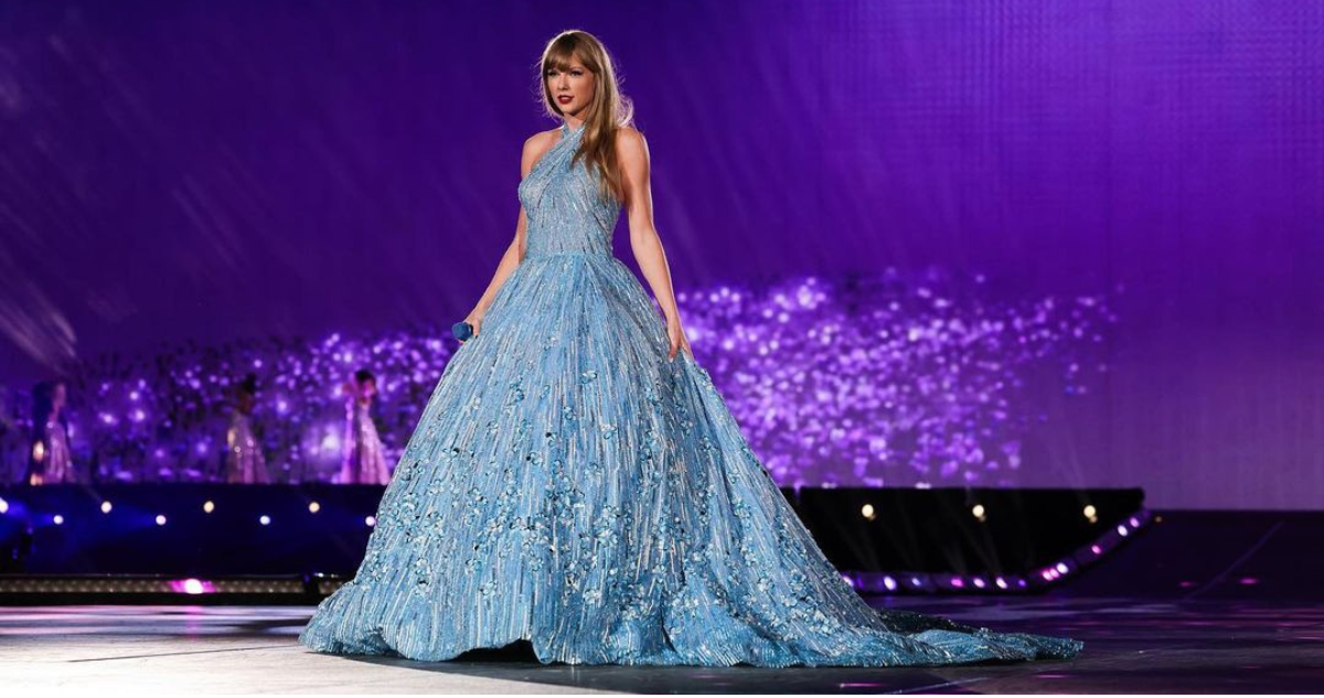 Taylor Swift en concierto de México en referencia a show en Argentina