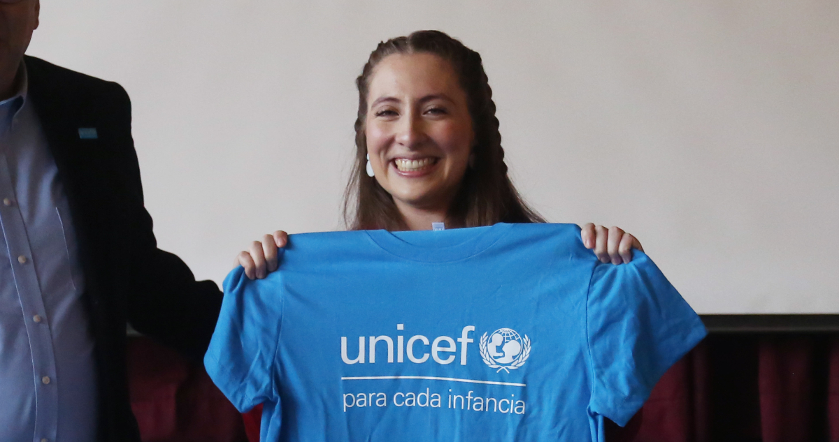 Tere Paneque es la primera mujer Embajadora de Unicef en Chile: “Es increíble tener este honor”