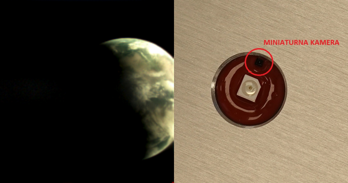 Mini satélite logra sacar una foto a la Tierra con cámara extremadamente pequeña: mide 2 milímetros