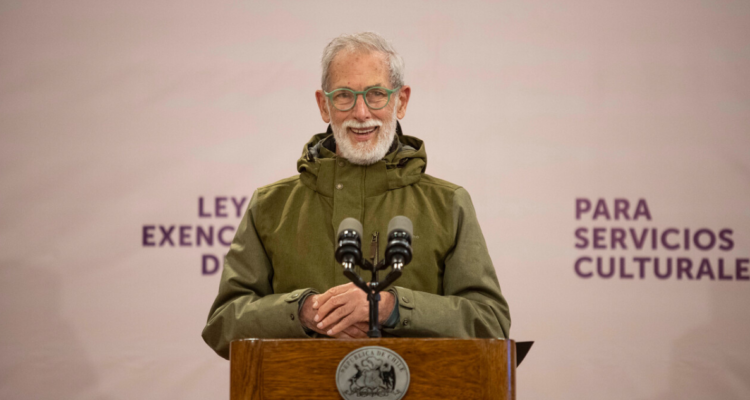 Héctor ‘Tito’ Noguera en conferencia de prensa