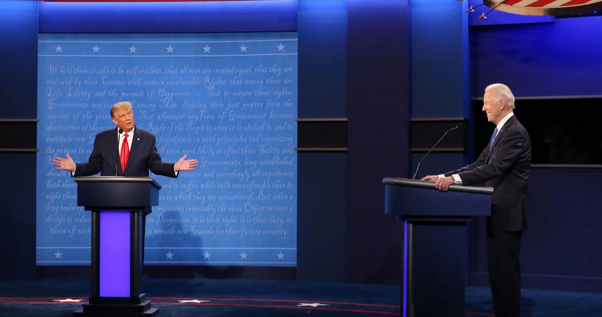 Trump acusa a Biden de convertir Estados Unidos en una “república bananera”