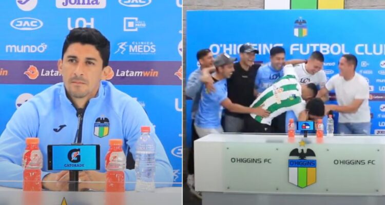 El ‘Tucu’ Hernández anunció su retiro: compañeros de O’Higgins lo despiden con cánticos y abrazos