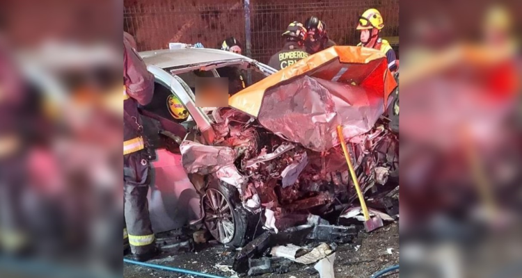 Una persona muere tras violenta colisión entre dos vehículos en la Ruta 68