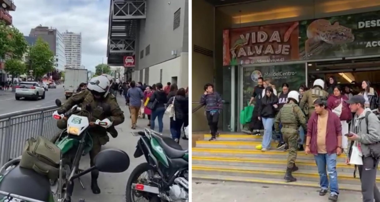 Único imputado por detonar bombas de ruido en Concepción pasa a control de detención