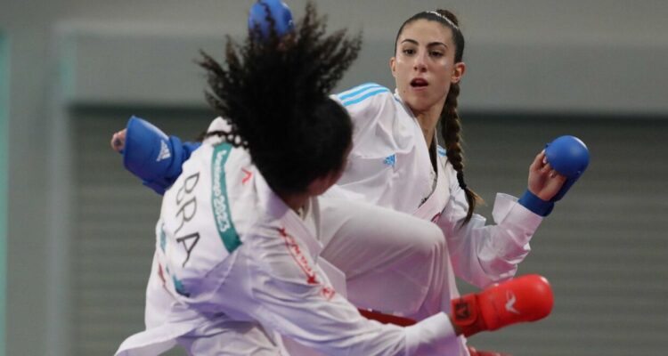 Valentina Toro, medalla de oro en karate de Santiago 2023