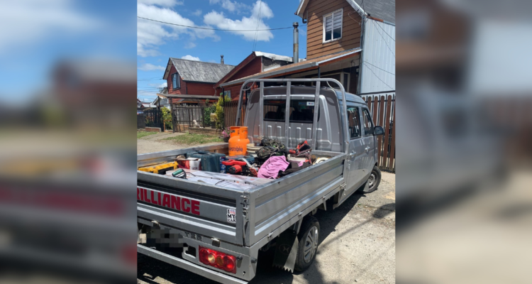 vehículo pareja secuestrada